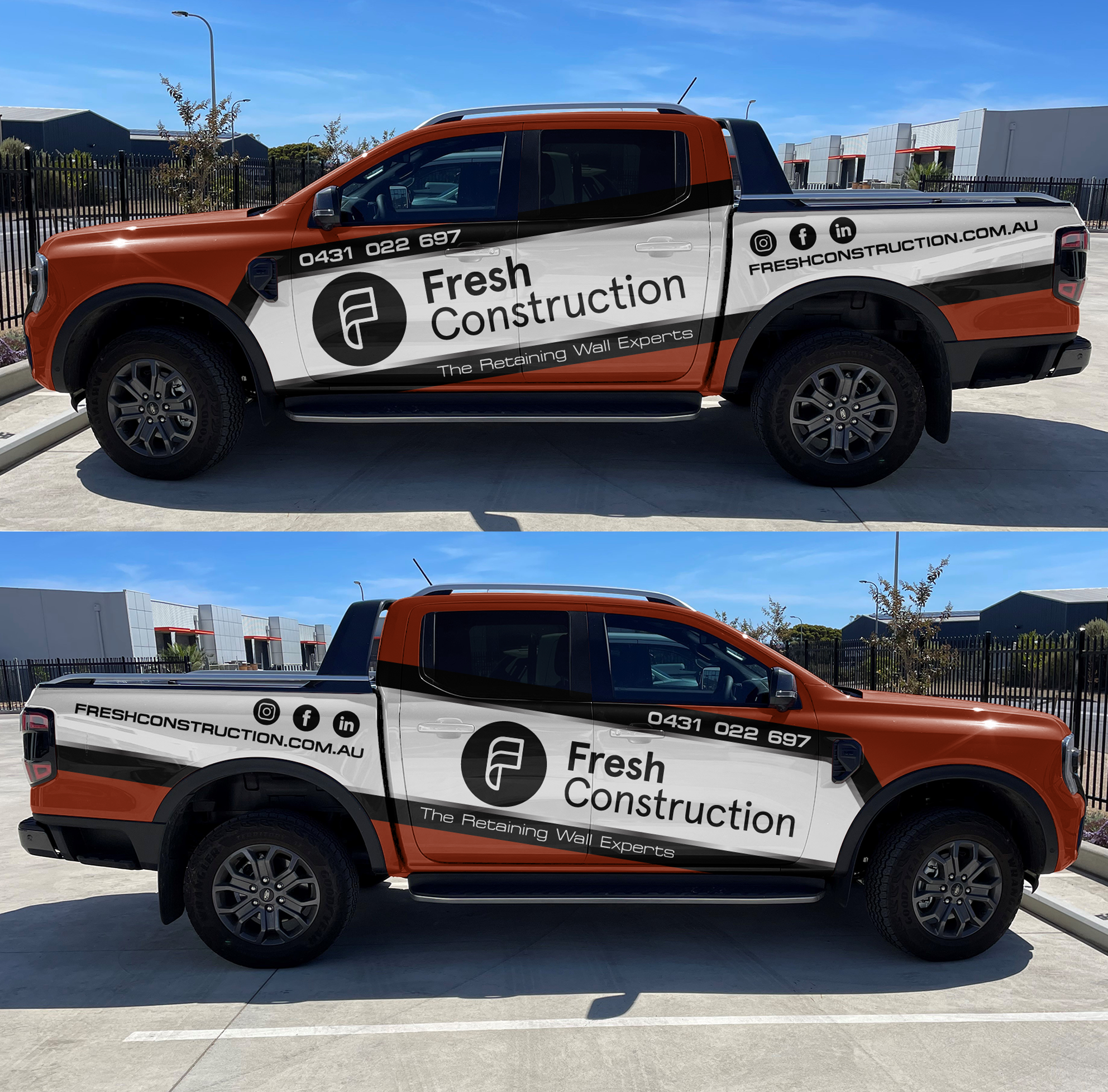 Car Wrap Design by Adi Saos for Fresh Construction  | Design #30183005