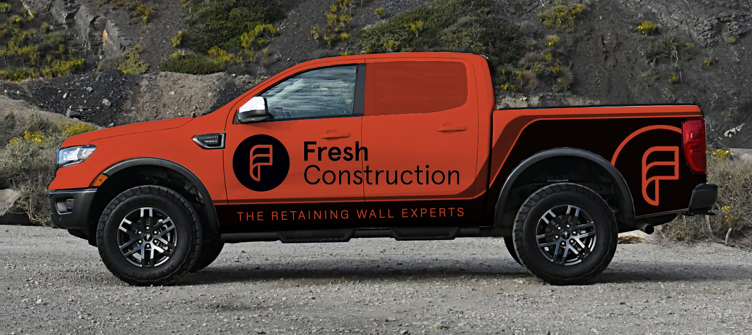 Design de Covering de Véhicule par typefdesign pour Fresh Construction  | Design #30199558