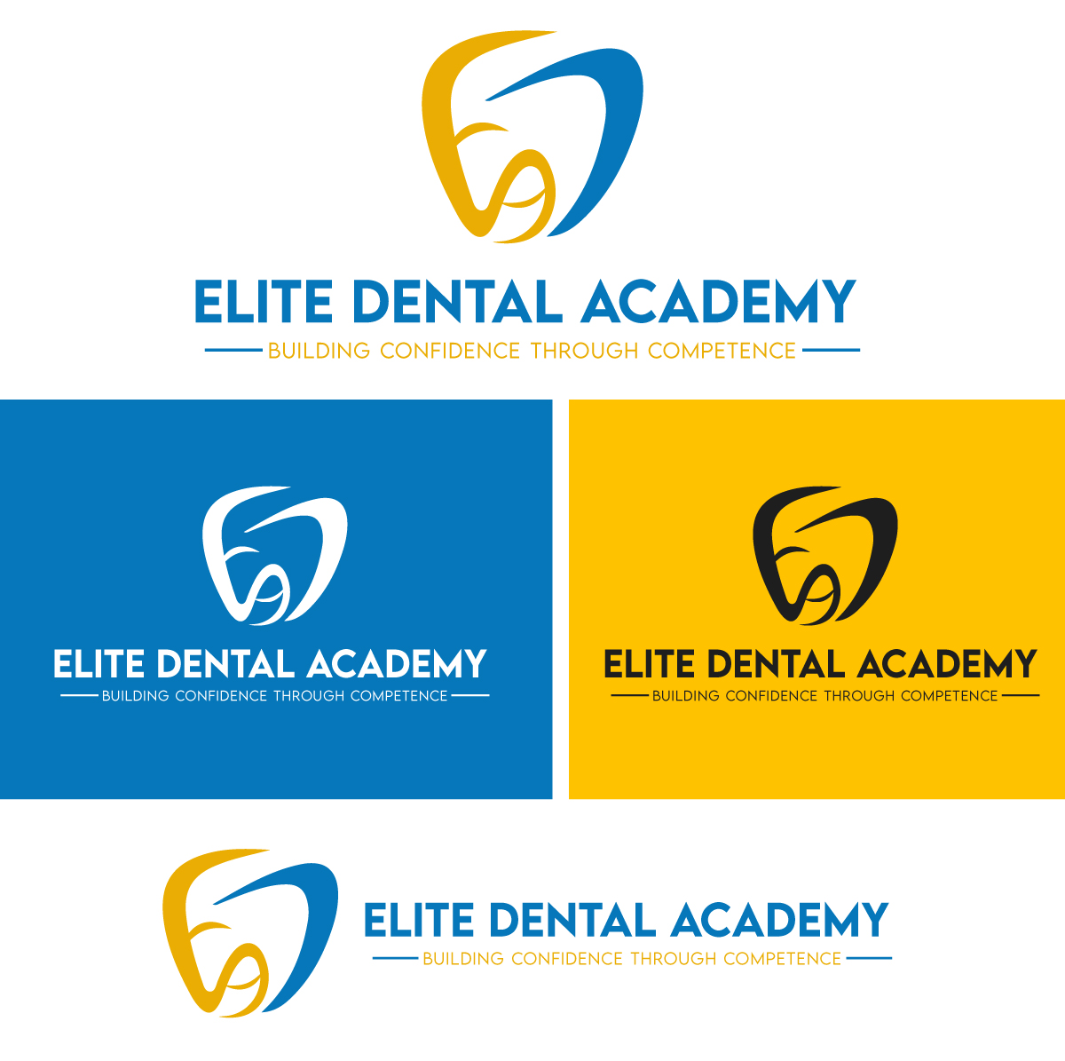 Logo Design by Hakam Amjad for Elite Dental Academy | Design #30194350