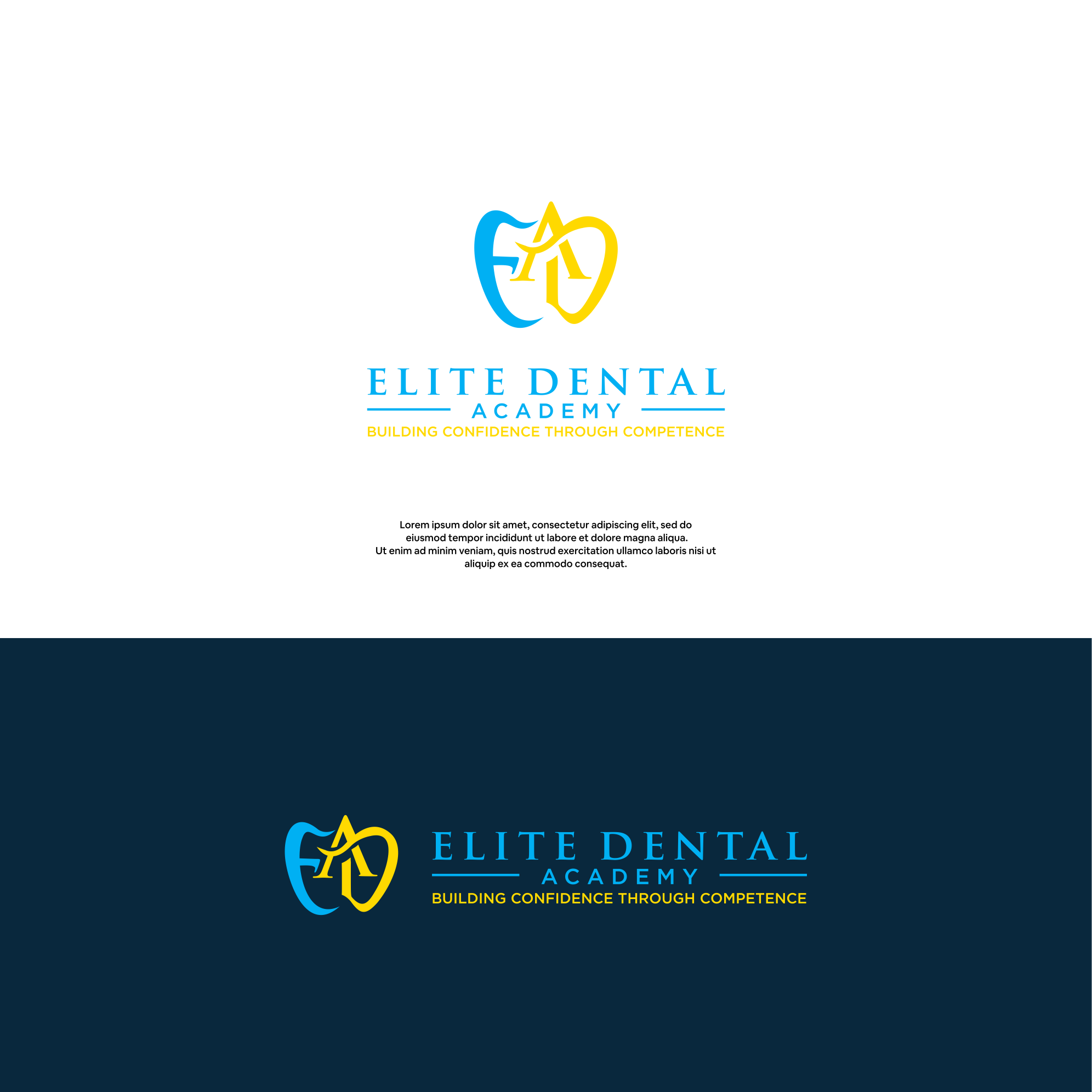 Diseño de Logo por DesignFirst para Elite Dental Academy | Diseño #30181012