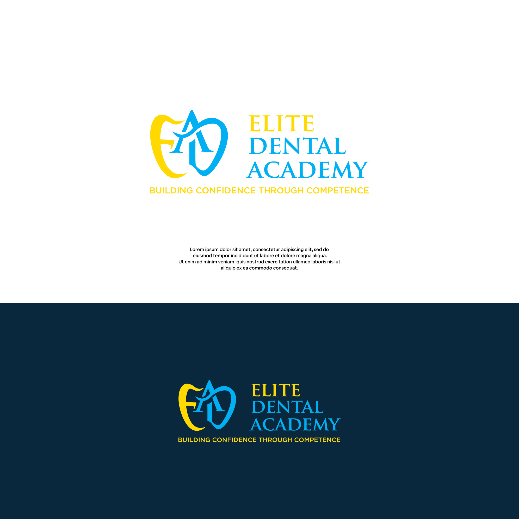Logo Design by DesignFirst for Elite Dental Academy | Design #30181013