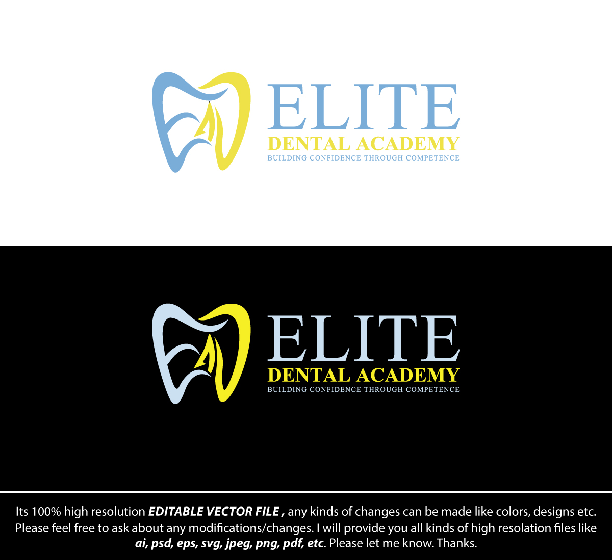 Logo Design by FireflyArt for Elite Dental Academy | Design #30184923