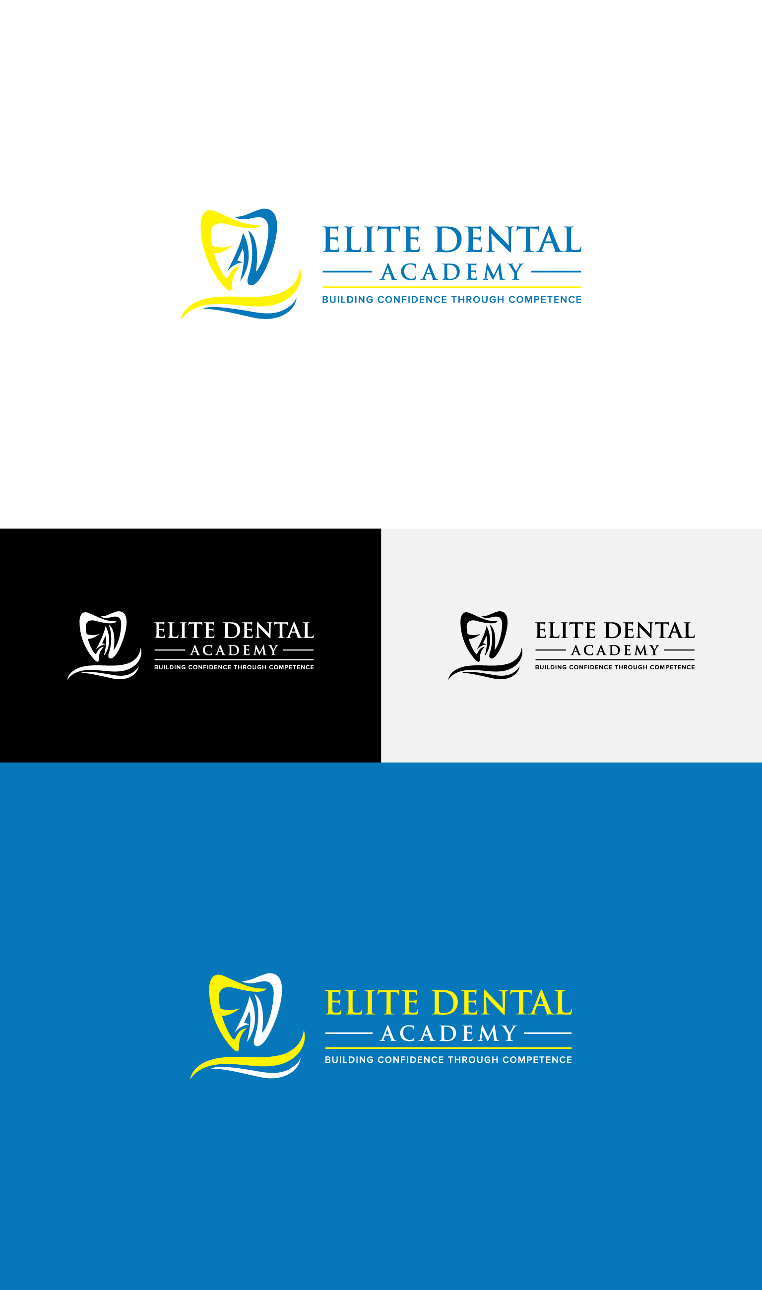 Logo Design by N M Designs for Elite Dental Academy | Design #30200005
