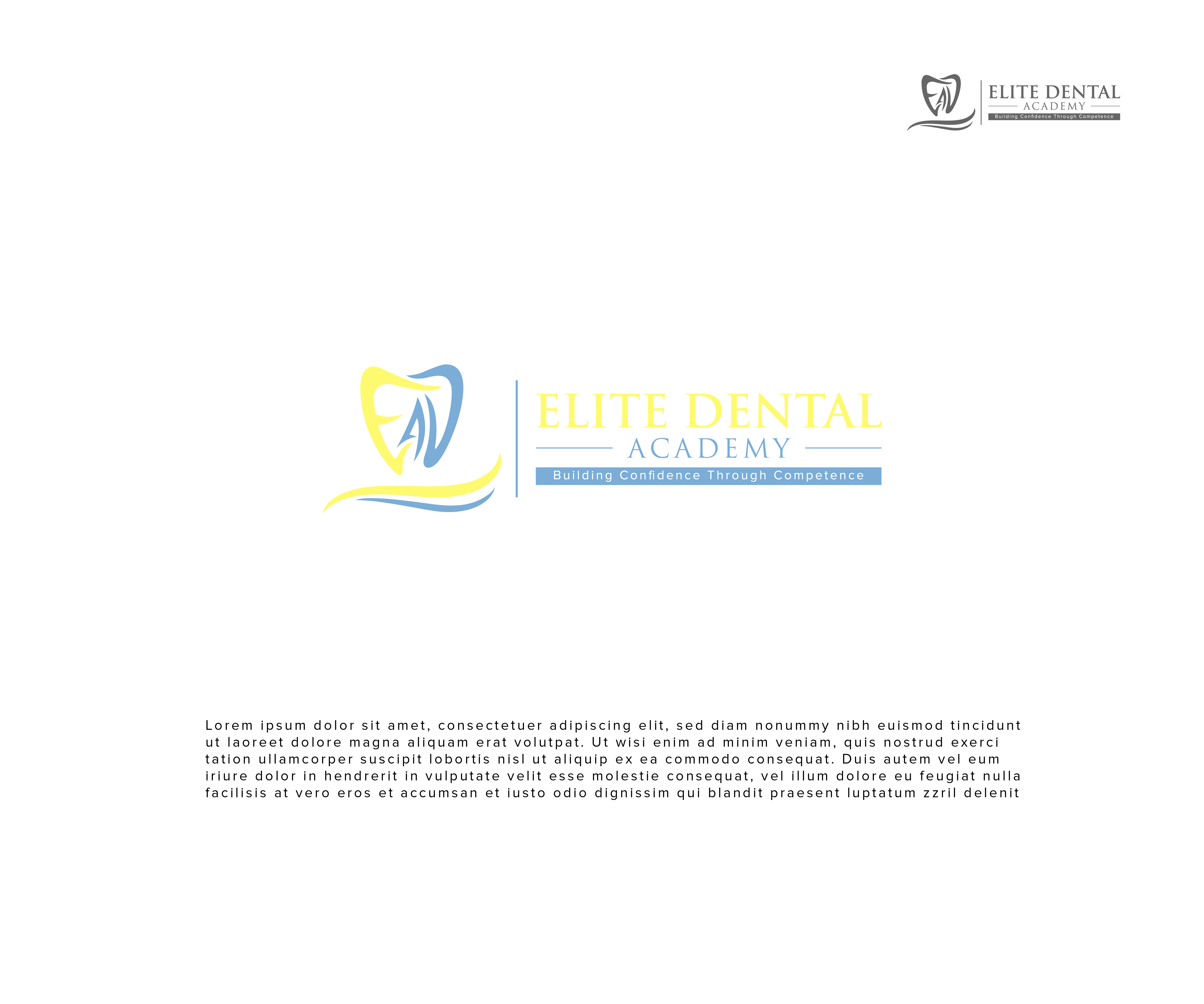 Design de Logo par N M Designs pour Elite Dental Academy | Design #30200325