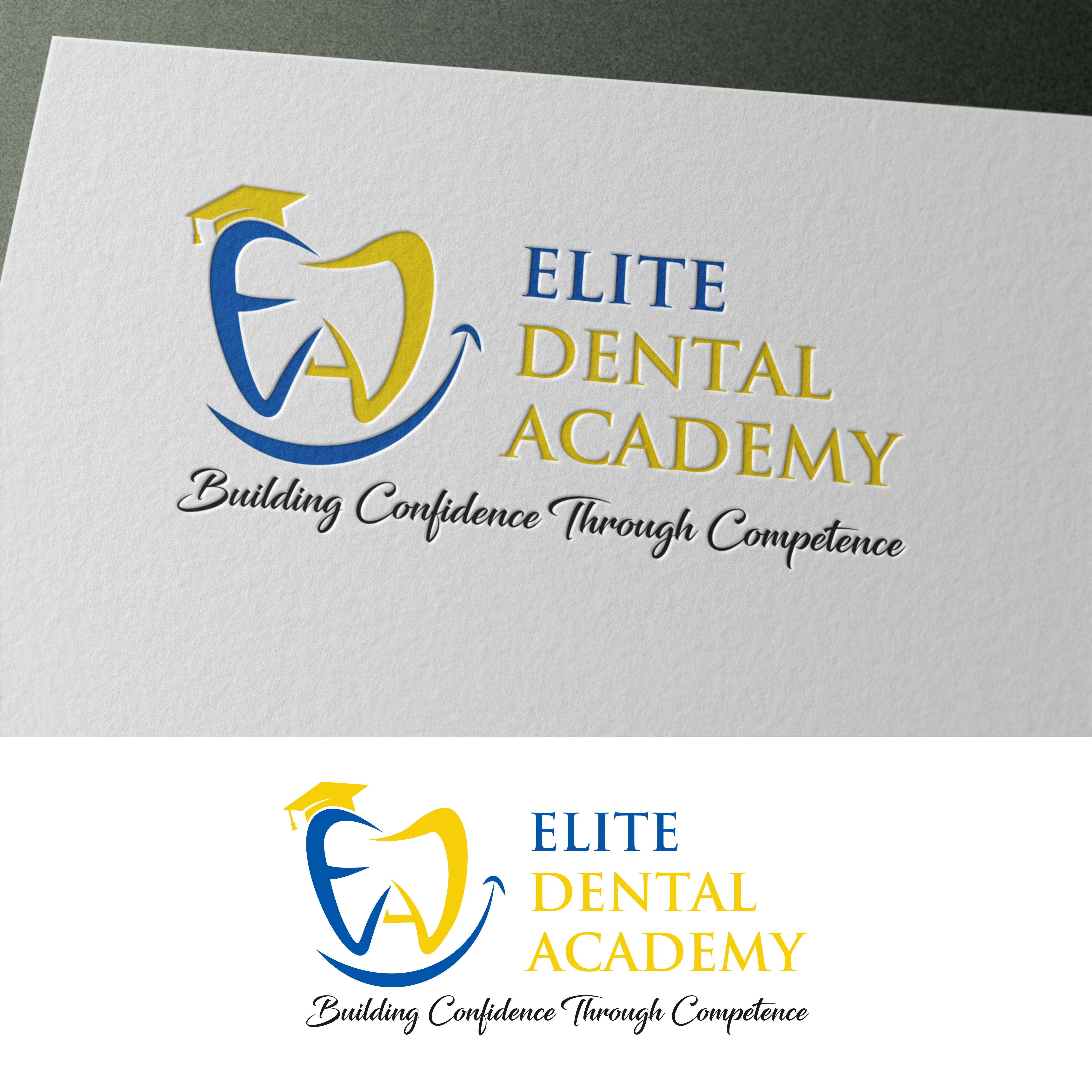 Logo Design by Sela Art for Elite Dental Academy | Design #30186679