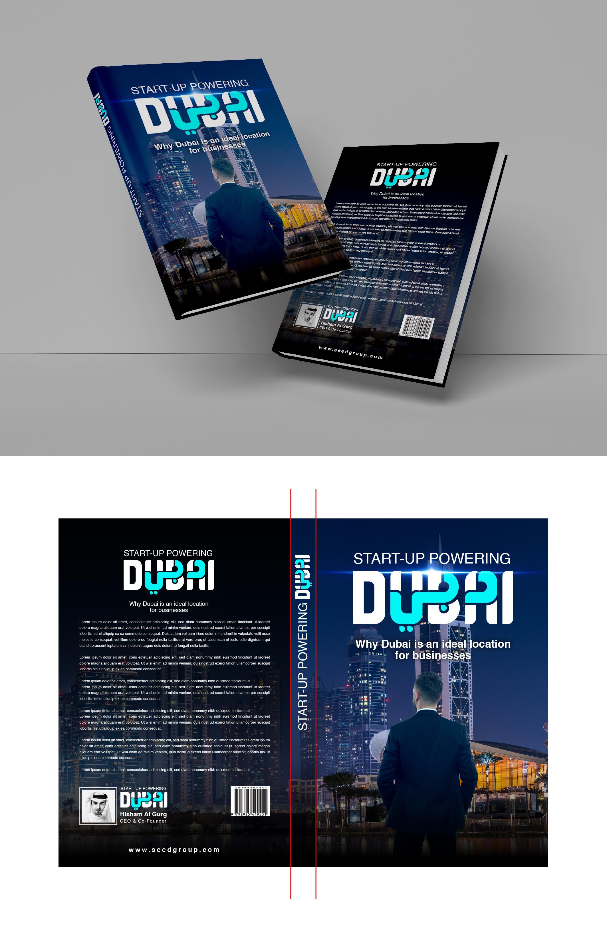 Buchumschlag Design von 3Guys für dieses Projekt | Design #30222078