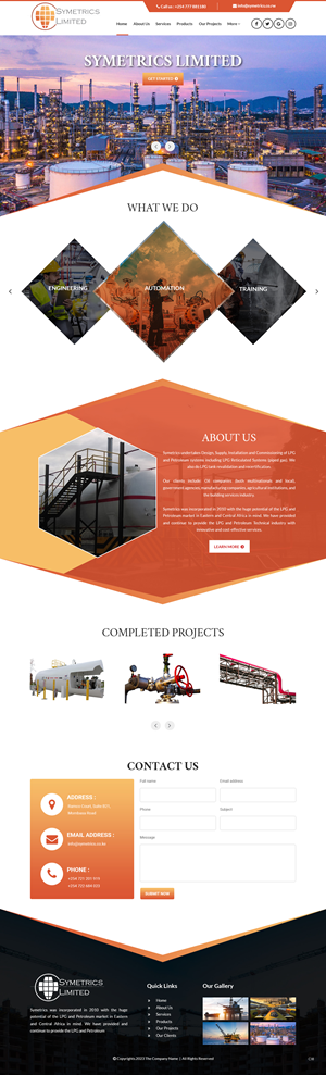 Web Design by pb for this project | Design: #30190848