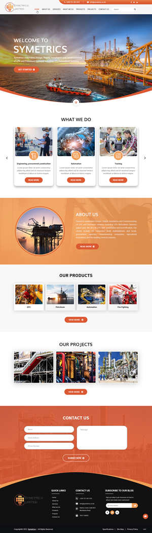 Web Design by pb for this project | Design: #30190852