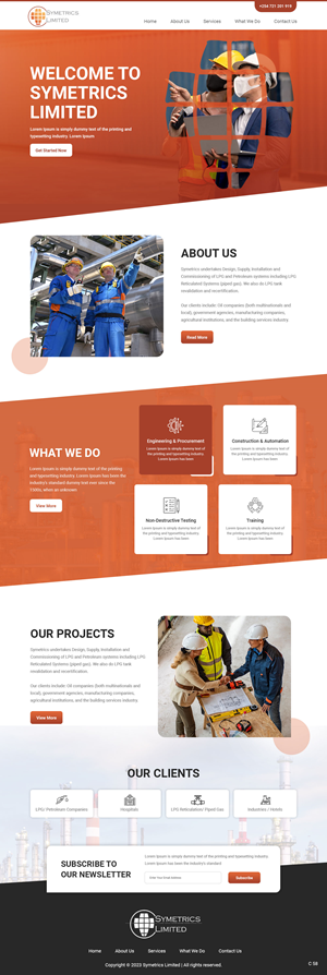 Web Design by pb for this project | Design: #30196926