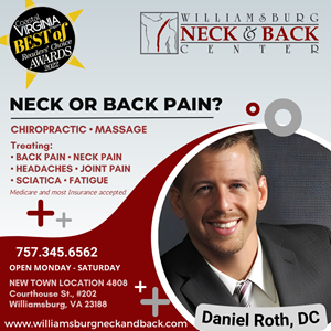 Advertisement Design by Rohan.Gupta for Williamsburg Neck and Back Center | Design: #30193540