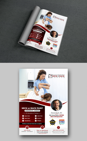 Advertisement Design by ecorokerz for Williamsburg Neck and Back Center | Design: #30188167