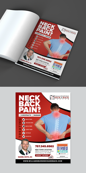 Advertisement Design by vcreatived for Williamsburg Neck and Back Center | Design: #30212159