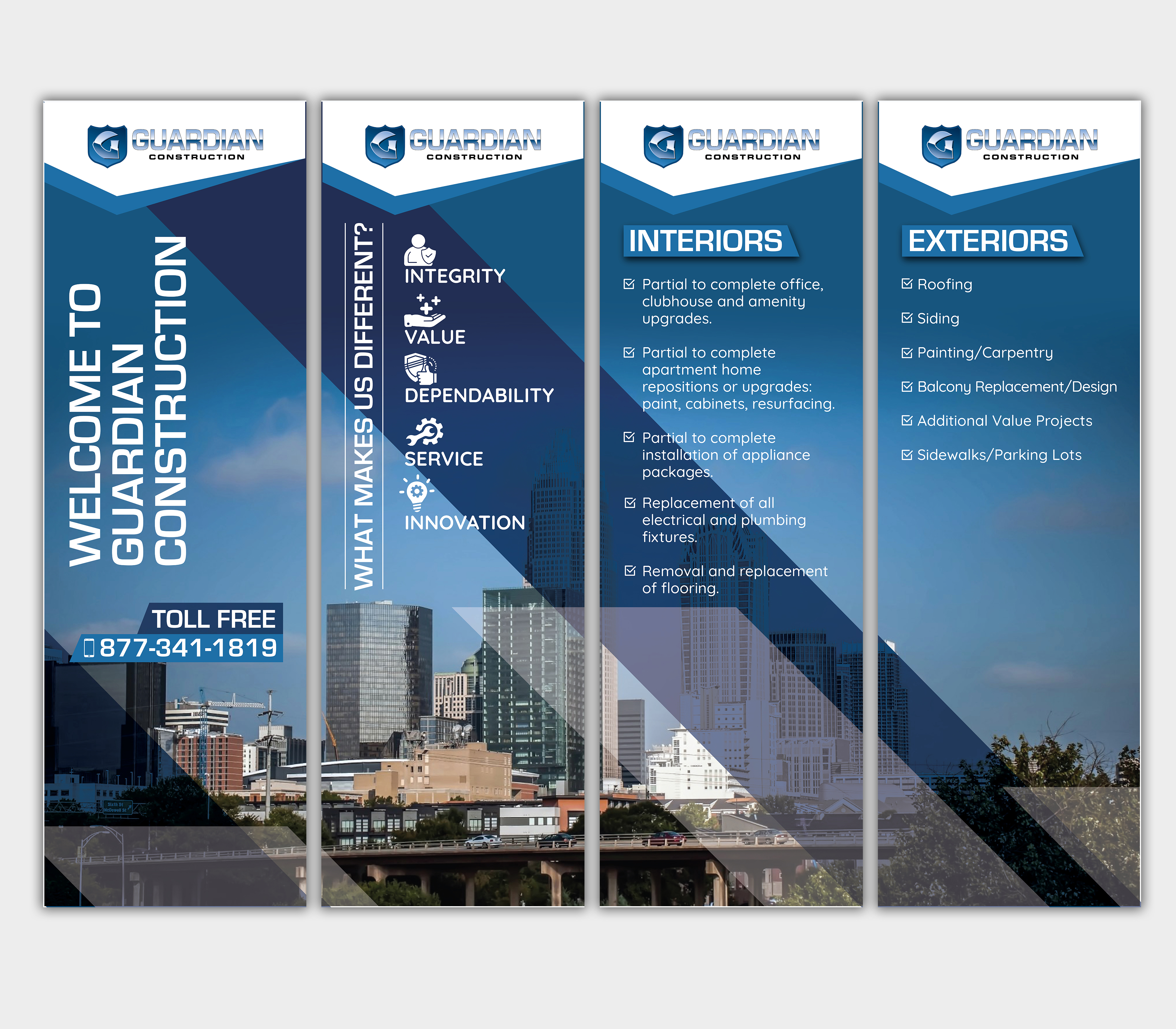 Trade Show Booth Design by Sun Creative for GUARDIAN CONSTRUCTION   | Design #30212896