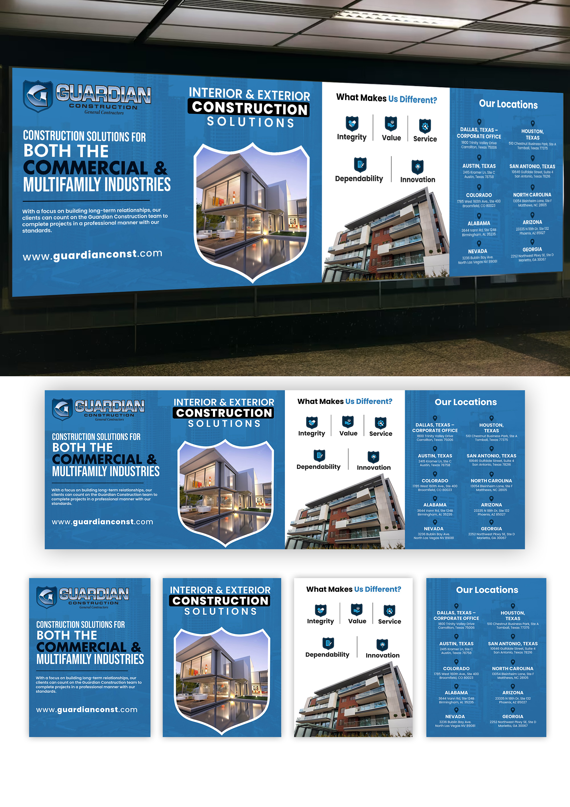Diseño de Stand de Feria por ArtHive para GUARDIAN CONSTRUCTION   | Diseño #30202737