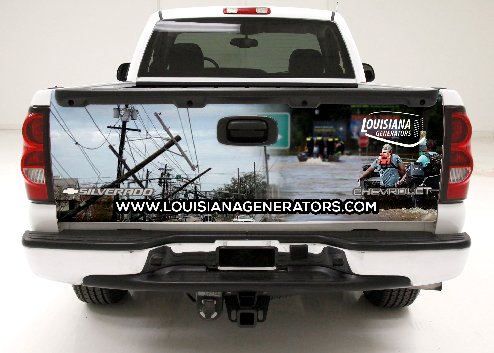 Car Wrap Design by Sgyn Id for Louisiana Generators | Design #30206853