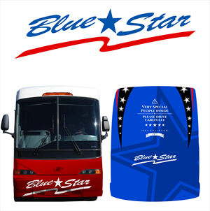 Design de Covering de Véhicule par MARO07 pour Blue Star Charters & Tours, Inc. | Design : #30283182