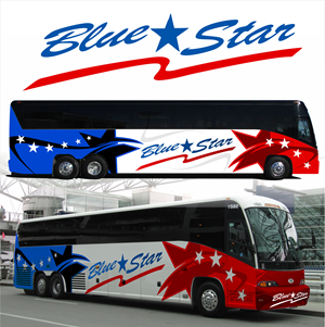 Design de Covering de Véhicule par MARO07 pour Blue Star Charters & Tours, Inc. | Design : #30283184
