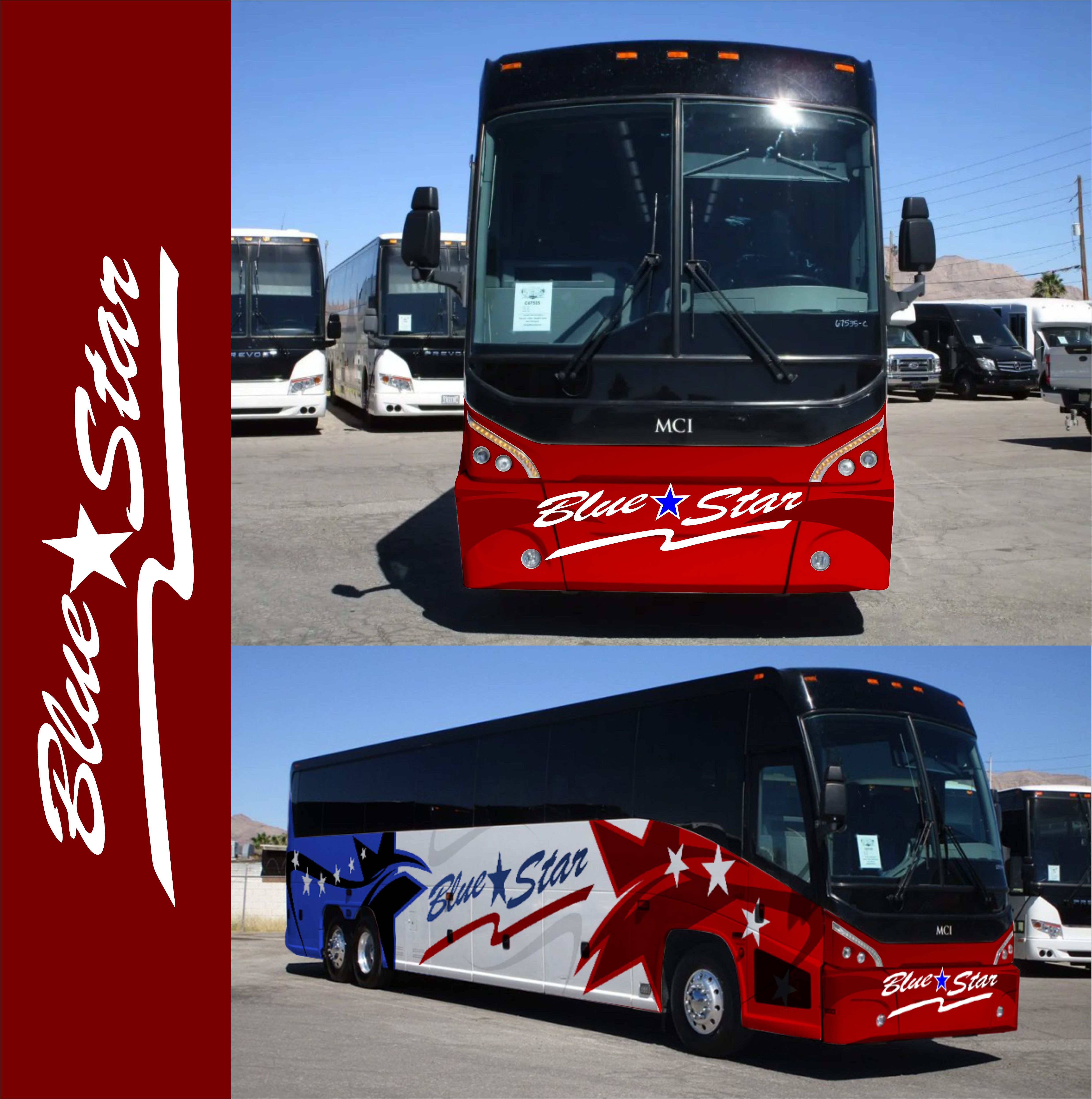 Design de Covering de Véhicule par MARO07 pour Blue Star Charters & Tours, Inc. | Design #30364260
