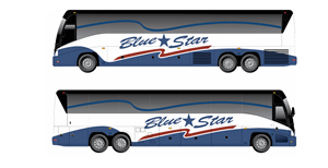 Design de Covering de Véhicule par Adi Saos pour Blue Star Charters & Tours, Inc. | Design : #30227190