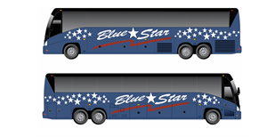 Design de Covering de Véhicule par Adi Saos pour Blue Star Charters & Tours, Inc. | Design : #30230505