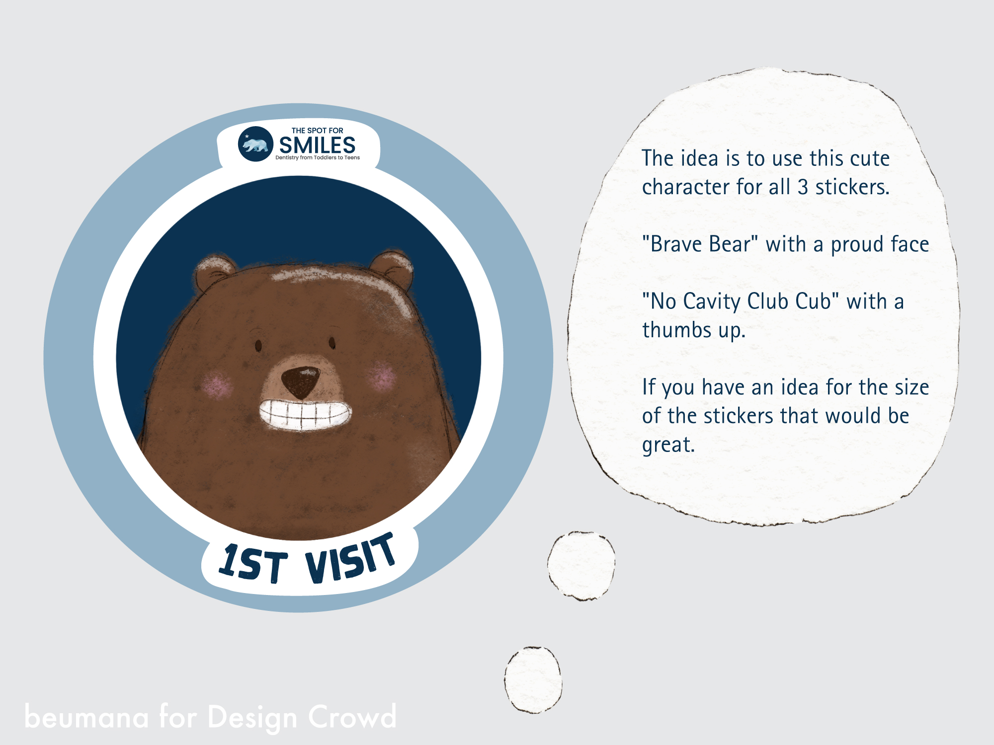 Diseño de Sticker por beumana para este proyecto | Diseño #30221029