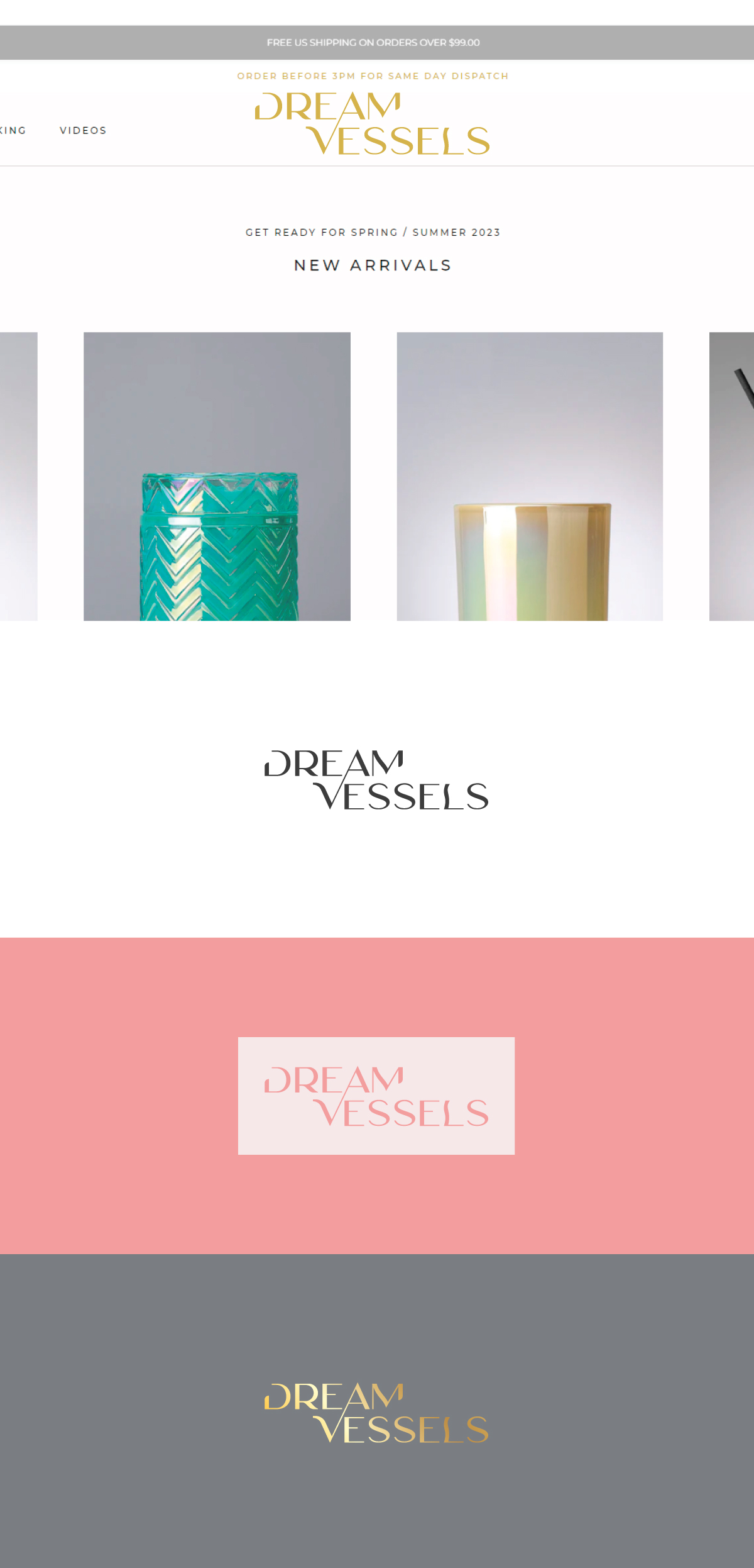 Logo Design by AnnaRoshch for Dream Vessels Pty Ltd | Design #30219934