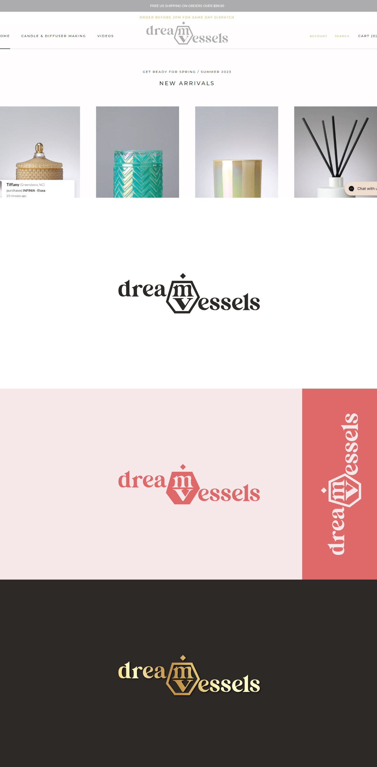 Logo-Design von AnnaRoshch für Dream Vessels Pty Ltd | Design #30234531