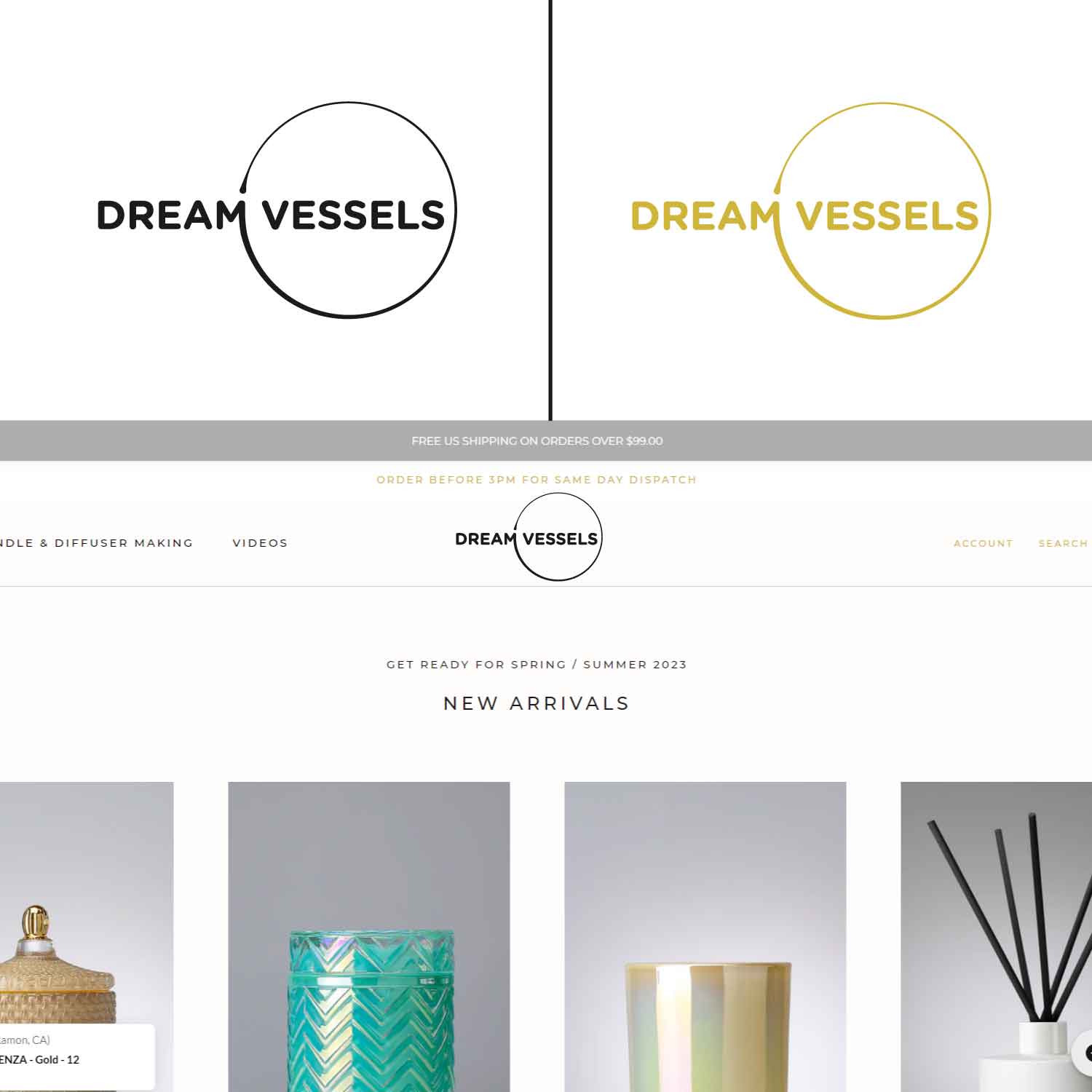 Logo Design by Md Sakhawat Hosssain for Dream Vessels Pty Ltd | Design #30200788