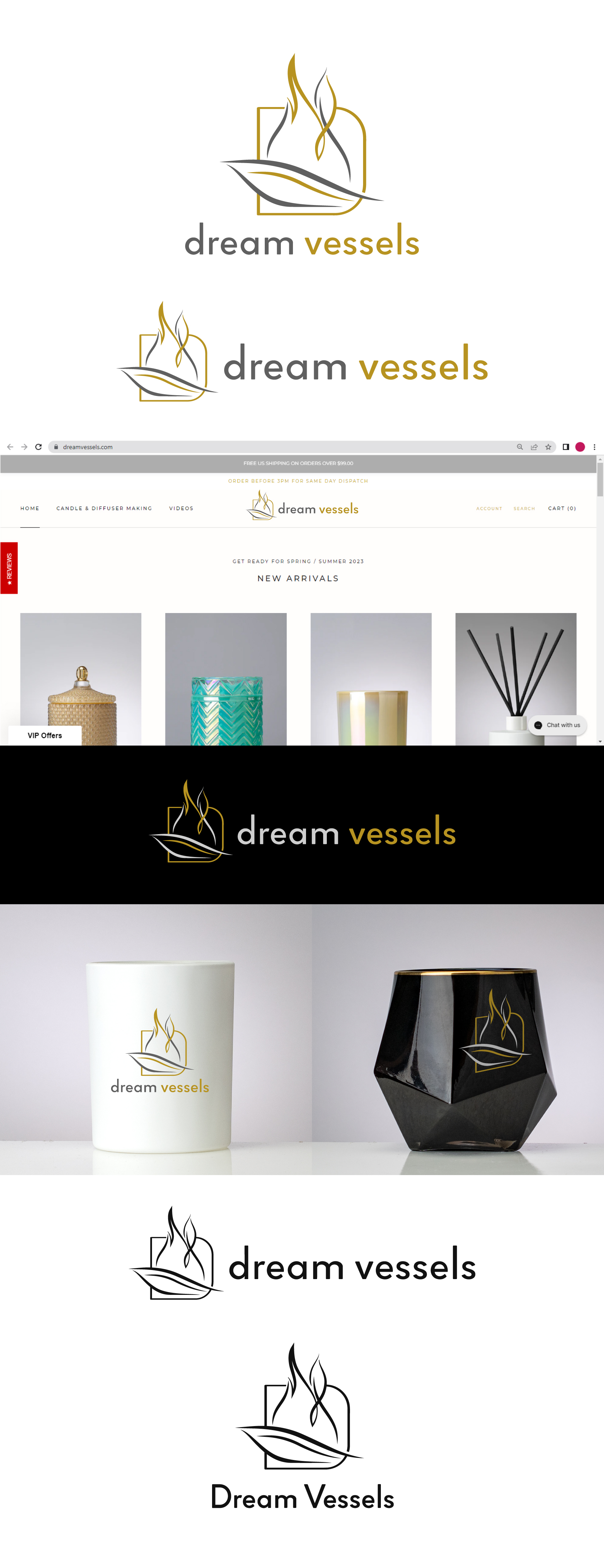 Logo Design by debdesign for Dream Vessels Pty Ltd | Design #30223830