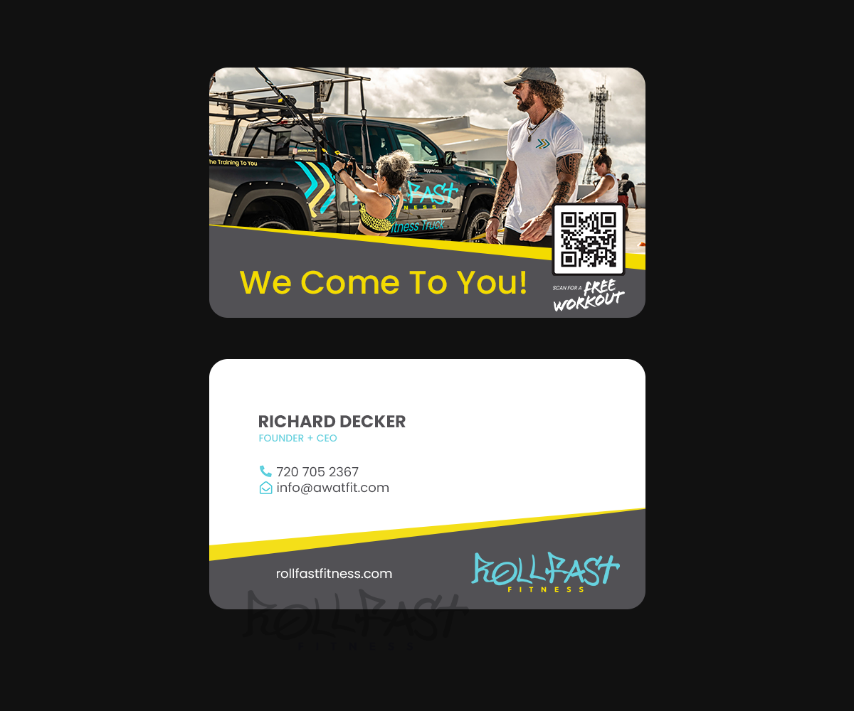 Business Card Design by Andrés Sebastián for this project | Design #30191557