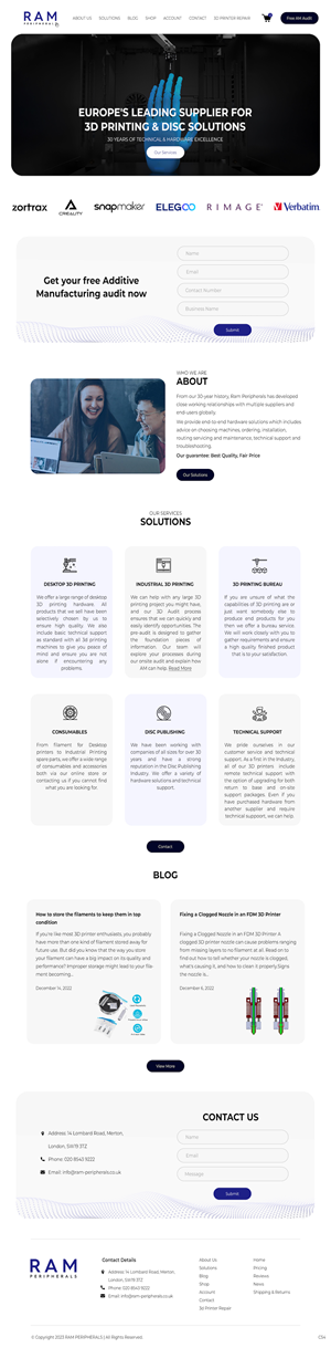 Web Design by pb for this project | Design: #30196917