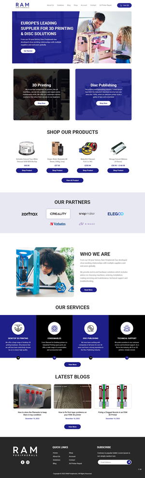Web Design by pb for this project | Design: #30196918