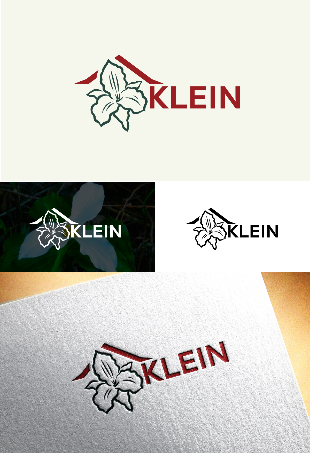 Logo Design by Logo Stock for Klein Real Estate | Design #30196501