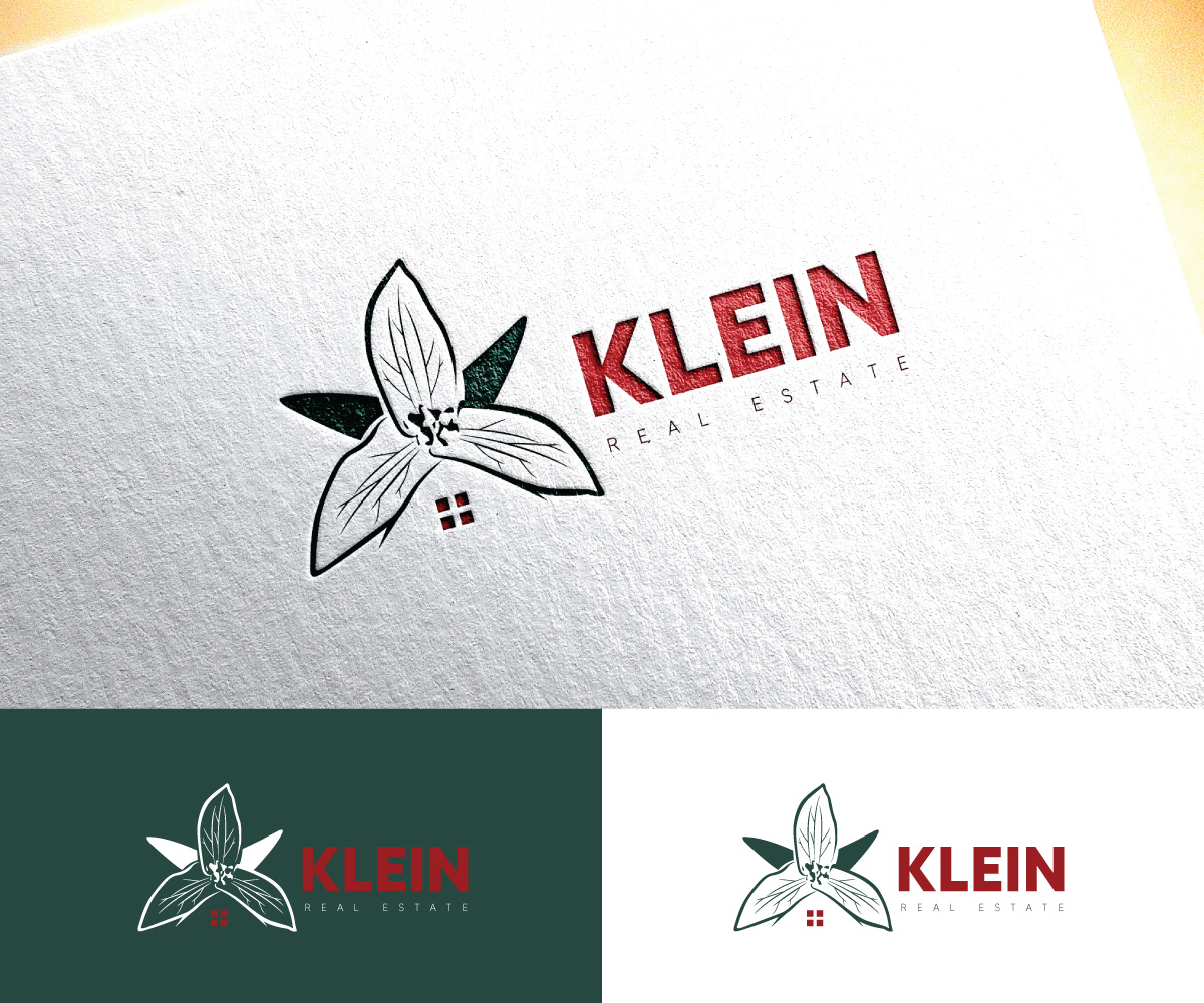 Logo Design by step forward 2 for Klein Real Estate | Design #30193753