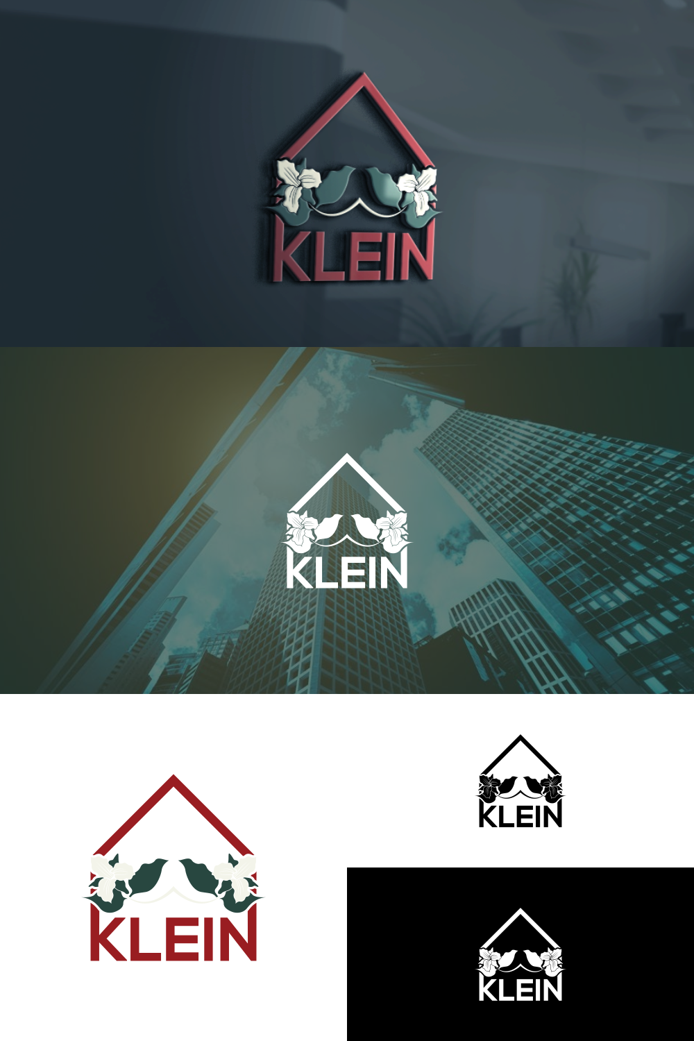 Logo-Design von Tangantengen für Klein Real Estate | Design #30195700