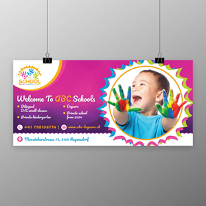 Diseño de Flyer por KreativeMadz para abc daycare GmbH | Diseño: #30216252