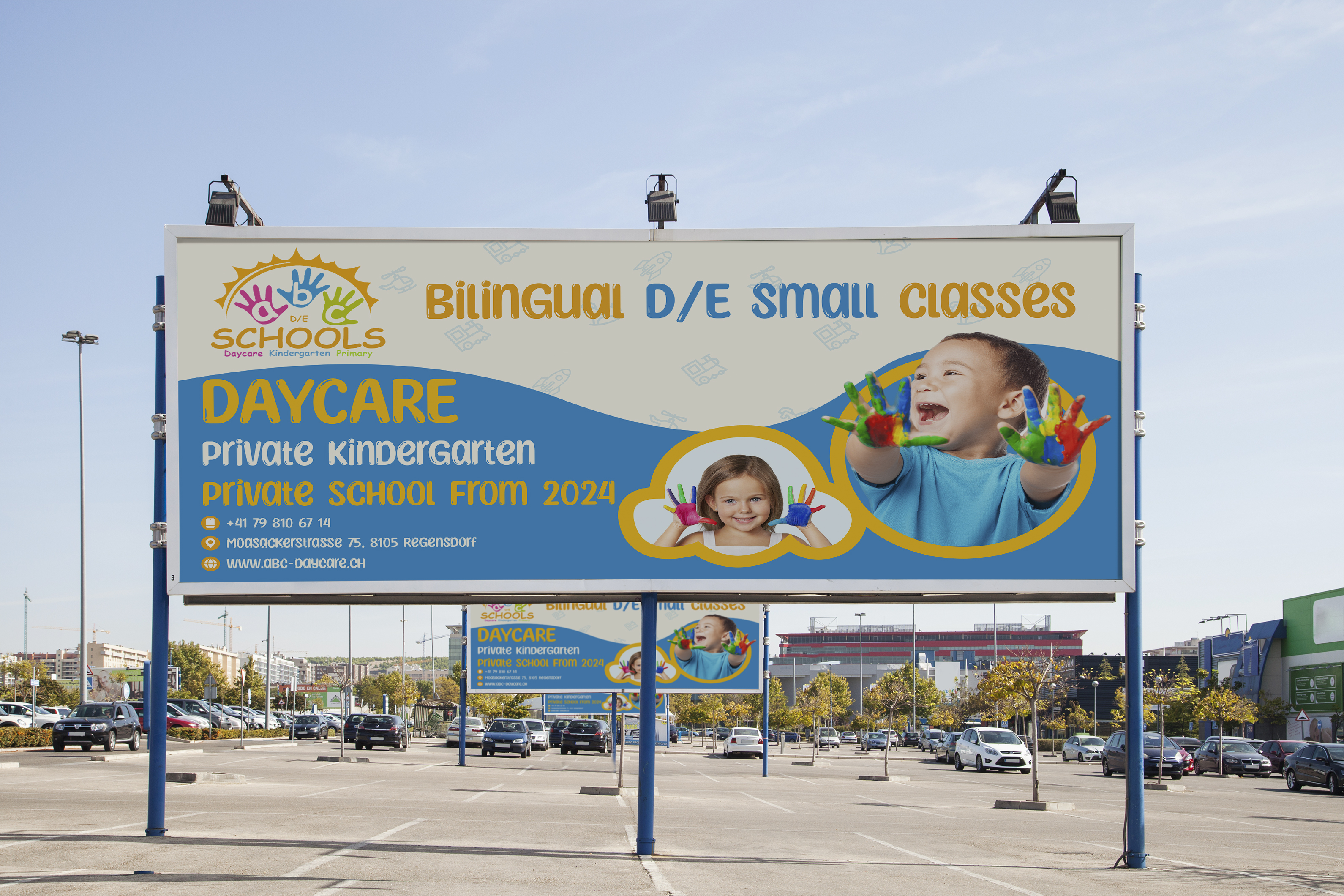 Diseño de Flyer por Design Athics para abc daycare GmbH | Diseño #30197807