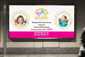 Diseño de Flyer por r.benlak para abc daycare GmbH | Diseño: #30203640