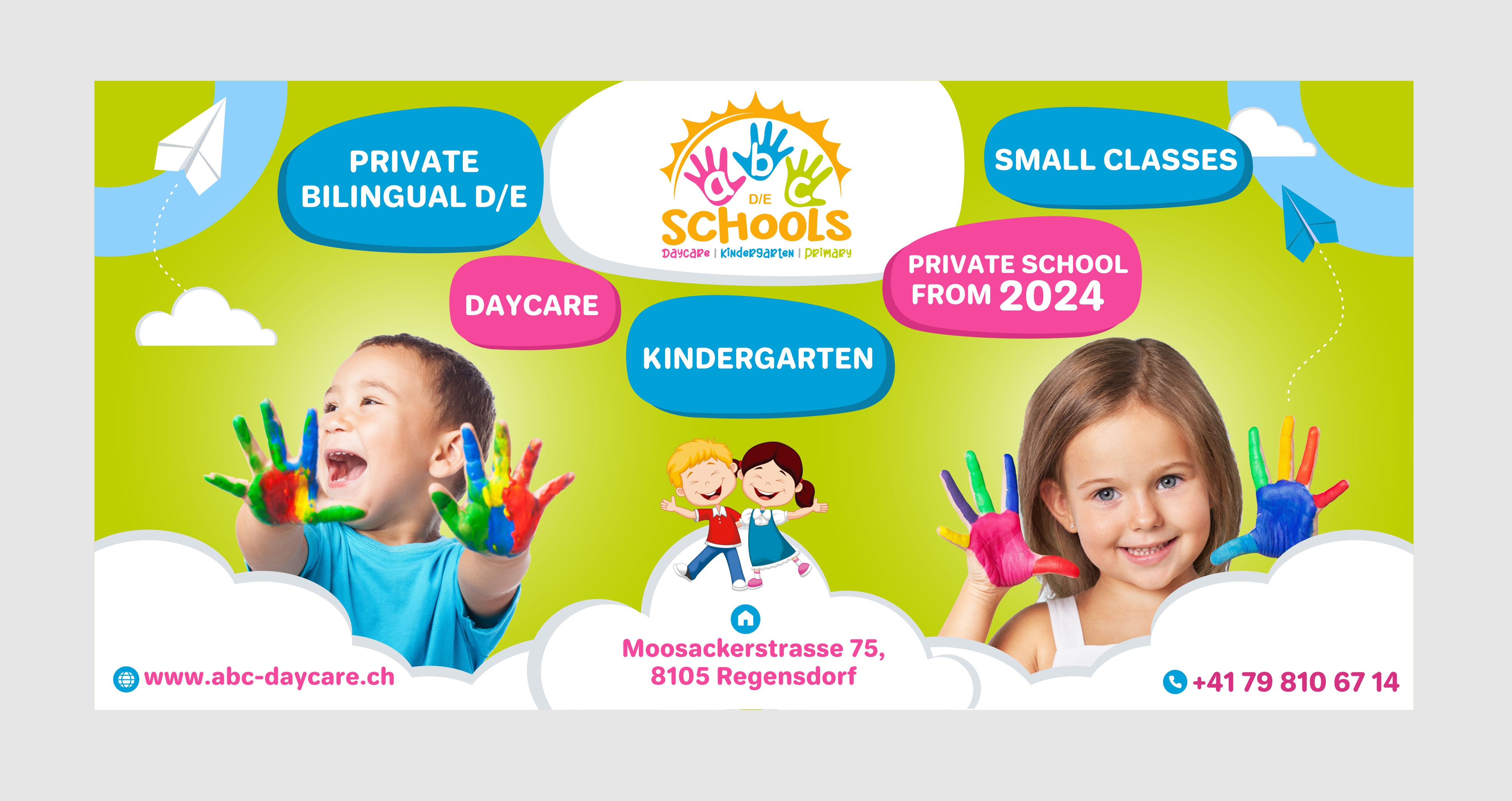 Design de Flyer par Rajneesha pour abc daycare GmbH | Design #30234281