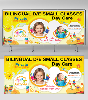 Diseño de Flyer por creativemood438 para abc daycare GmbH | Diseño: #30226235
