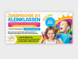 Design de Flyer par debdesign pour abc daycare GmbH | Design : #30212006