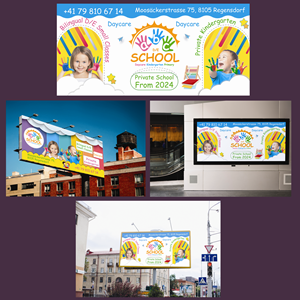 Flyer-Design von zoovdesign für abc daycare GmbH | Design: #30216574