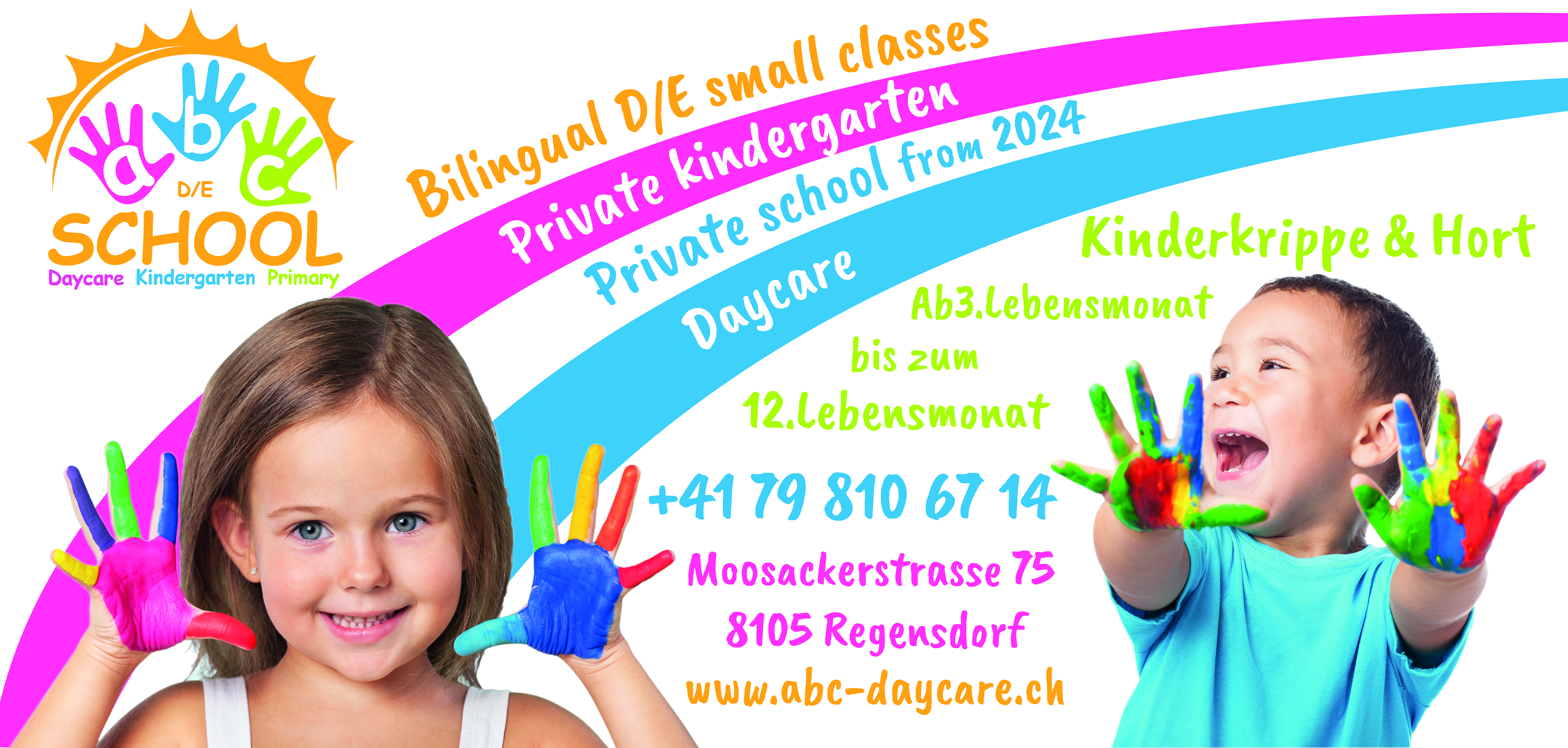 Flyer Design by yunta for abc daycare GmbH | Design #30224145