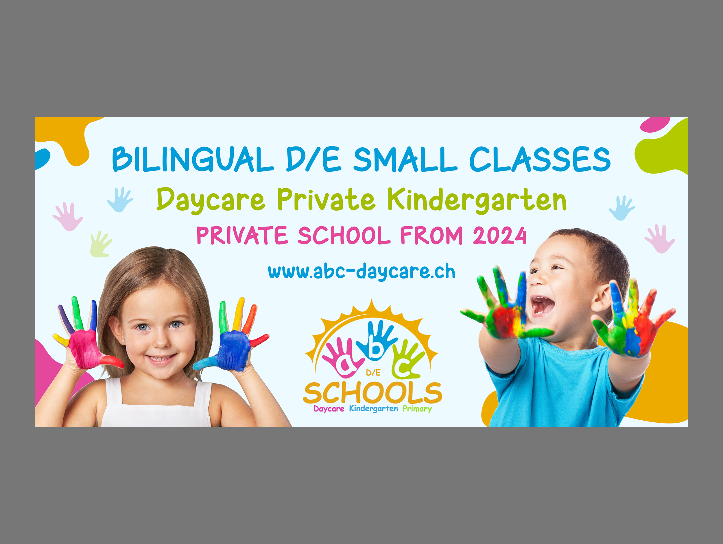 Flyer-Design von GraphicsGuru für abc daycare GmbH | Design #30202299