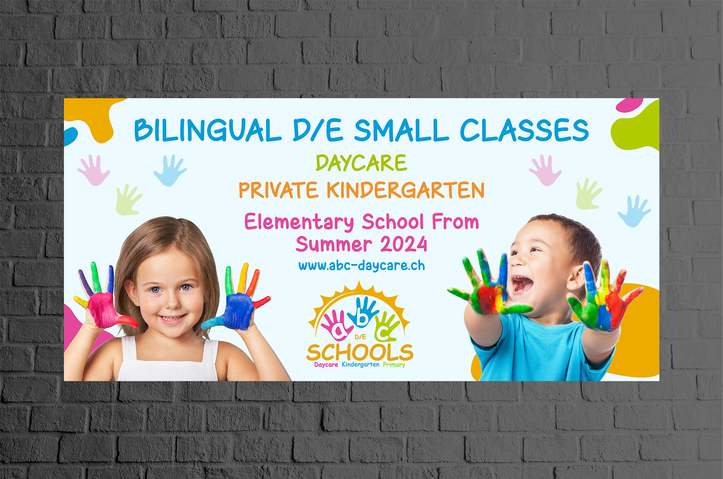 Flyer-Design von GraphicsGuru für abc daycare GmbH | Design: #30206637
