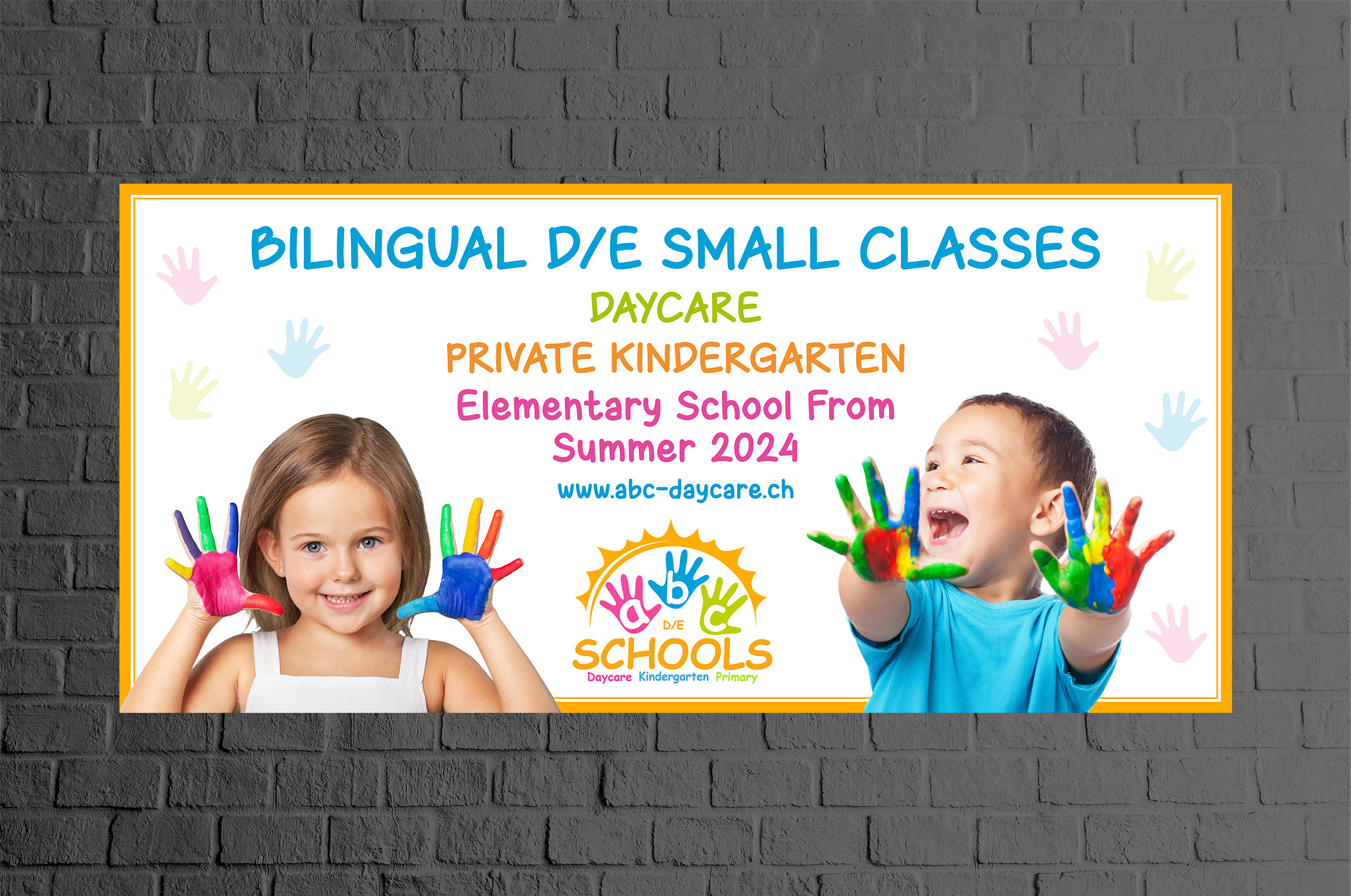 Design de Flyer par GraphicsGuru pour abc daycare GmbH | Design #30206854