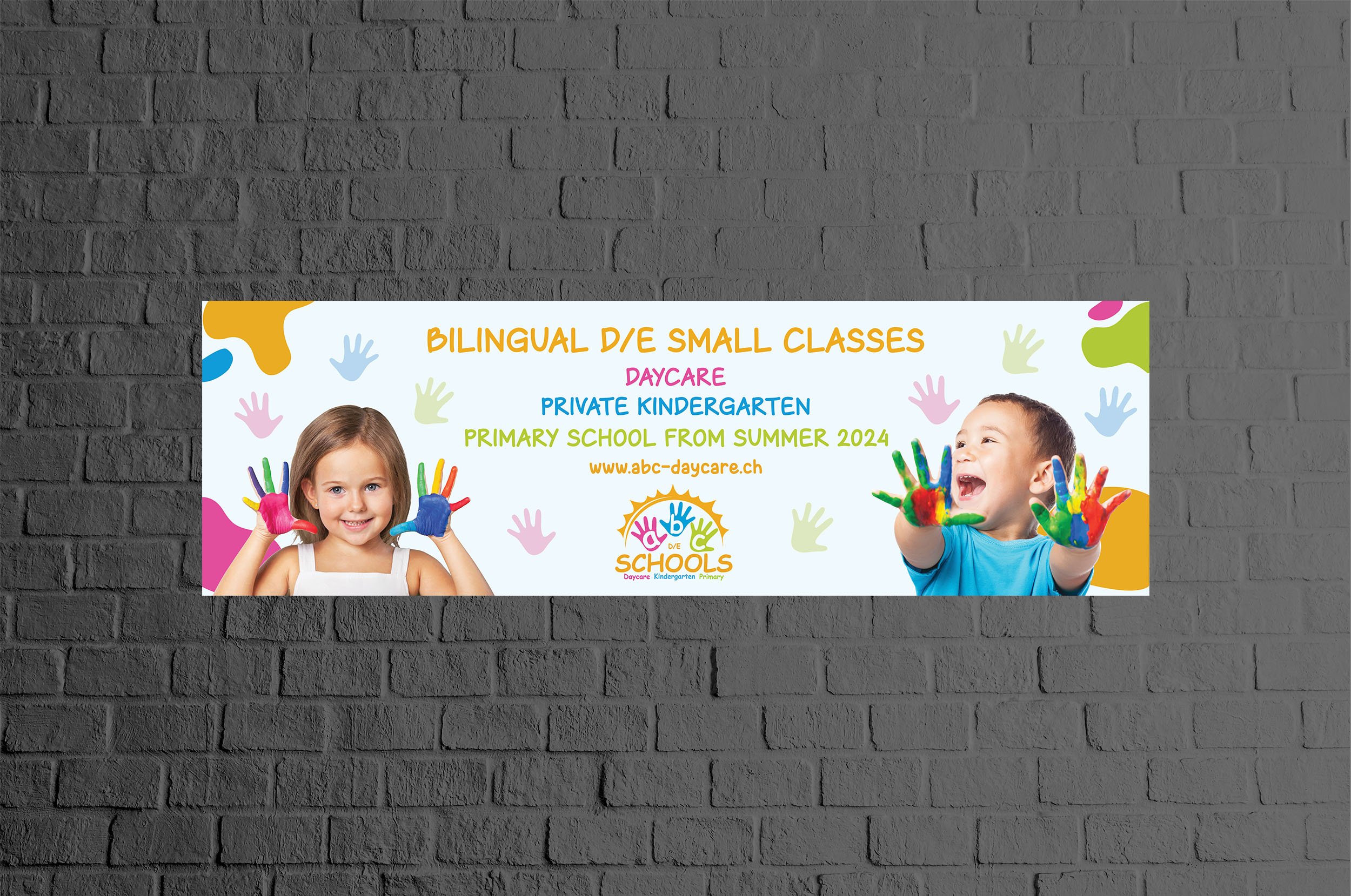 Flyer Design by GraphicsGuru for abc daycare GmbH | Design #30235901