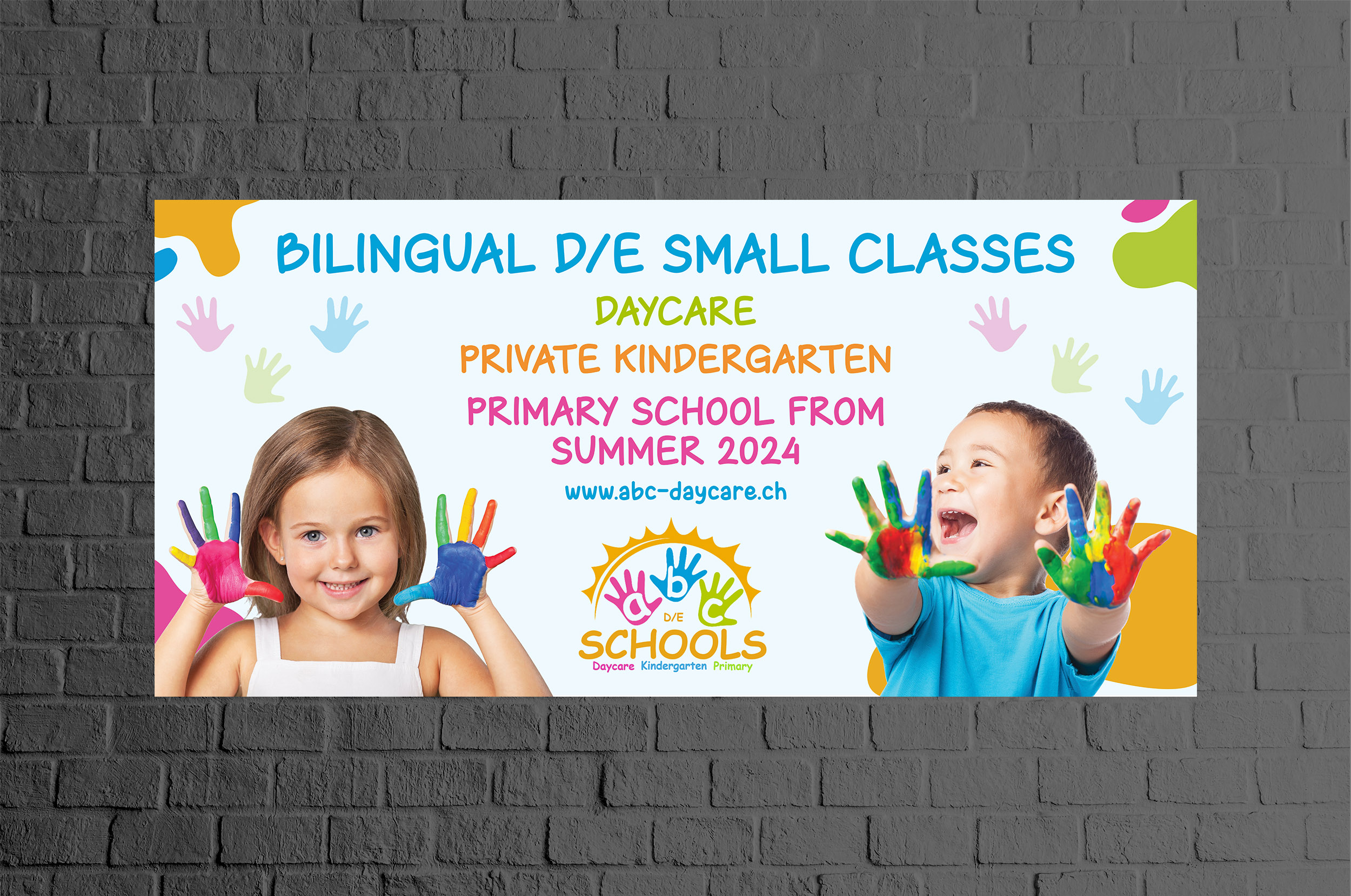 Design de Flyer par GraphicsGuru pour abc daycare GmbH | Design #30245772