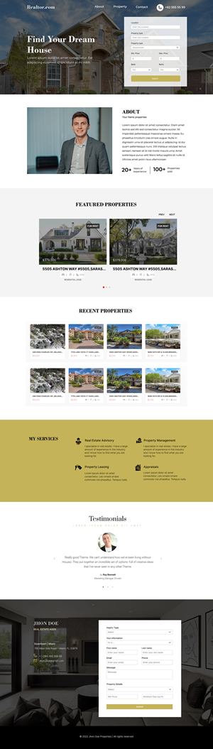 Web Design par DeriMH pour ce projet | Design : #30203002