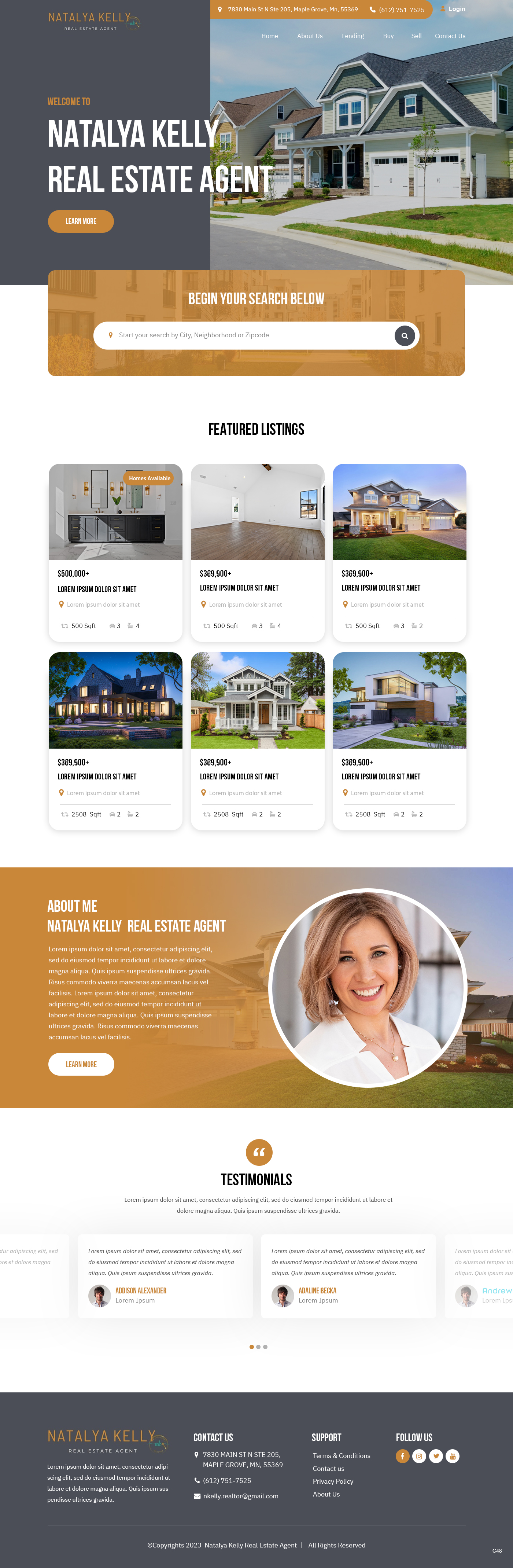 Web Design by pb for this project | Design #30202635